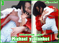michael and blanket - michael-jackson fan art