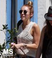 28/04 Out And About With A Friend In Beverly Hills - miley-cyrus photo
