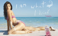 swimsuit-si - Ashley Greene: SoBe Skinsuit 2010 (Pink) wallpaper