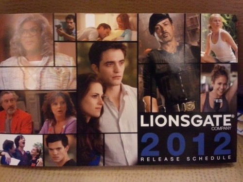  Breaking Dawn Part 2 Lionsgate 2012 Release Guide