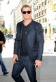 Chris Hemsworth in Soho - chris-hemsworth photo
