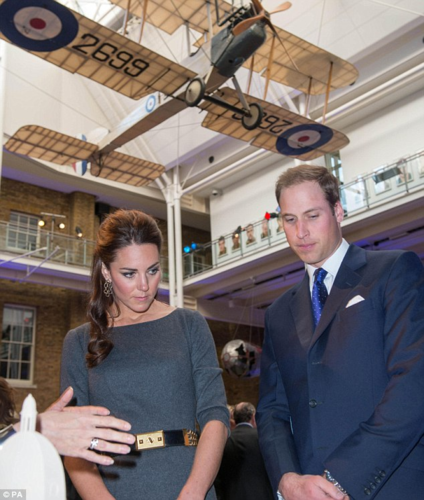  Duchess Catherine and Prince William at Imperial War Museum