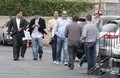 Enrique Iglesias And Mario Lopez Arriving For A Press Conference - enrique-iglesias photo