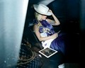 Gaga inside her car in Hong Kong - lady-gaga photo