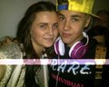 Justin with a fan, london - justin-bieber photo
