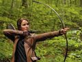 Katniss Shooting her Bow and Arrow - the-hunger-games photo