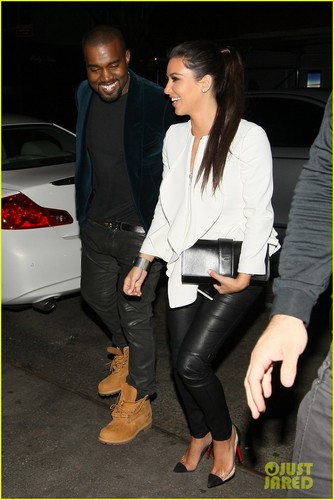  Kim Kardashian & Kanye West: abendessen datum Night!