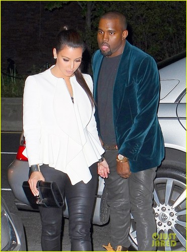  Kim Kardashian & Kanye West: abendessen datum Night!