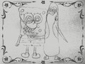 Kowalski and SpongeBob - penguins-of-madagascar fan art