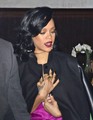 Leaves Her Midtown Hotel In New York City [24 April 2012] - rihanna photo