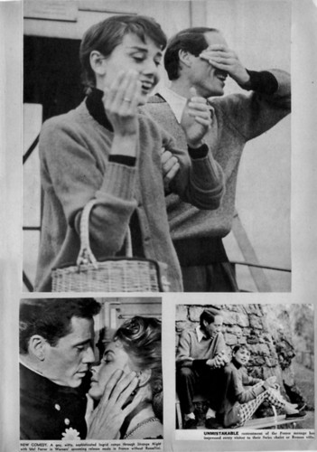  Mel Ferrer and Audrey Hepburn Magazine artikels