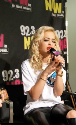 Rita Ora - 92.3 NOW FM - April 17th 2012