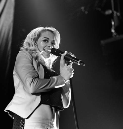 Rita Ora - селезень, дрейк UK Tour - Liverpool's Echo Arena - April 22nd 2012
