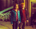 Ron ღ Hermione  - romione fan art