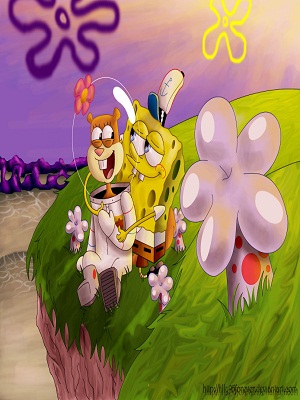  Spongebob and Sandy together