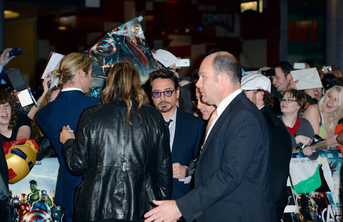  Stars at the Premiere of 'The Avengers' in ロンドン