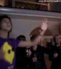  THE BRADFORD BAD BOI IS PARTYING IT UP. ;)