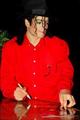 The MAN in RED ♥ - michael-jackson photo
