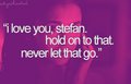 What We Love About TVD - stefan-and-elena photo