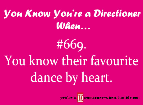  bạn know you're a Directioner when...♥