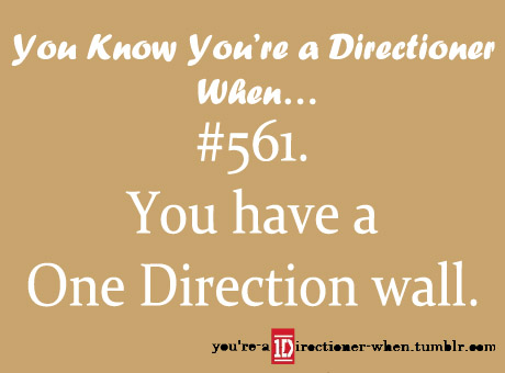  आप know you're a Directioner when...♥