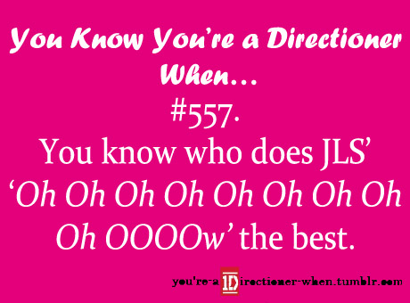  당신 know you're a Directioner when...♥