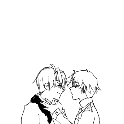  arthur and alfred kiss