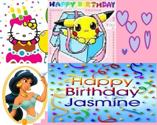  happy birthday جیسمین, یاسمین