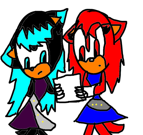 me and lune as princesses getting a note from shadow that he needs ur help~~
