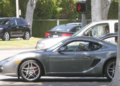  Ashley - Driving her Porsche in Beverly Hills, April 18, 2012
