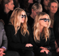  Mary-Kate & Ashley - Attend the J.Mendal Fall 2012 fashion show, February 15, 2012 - mary-kate-and-ashley-olsen photo