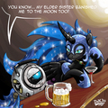 A personality core and a royal pony walks into a bar - my-little-pony-friendship-is-magic photo