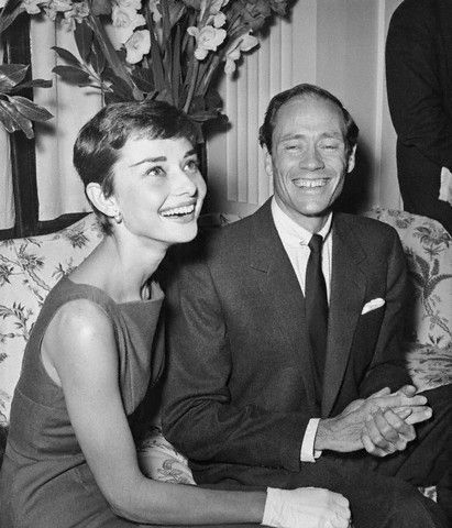  Audrey Hepburn and Mel Ferrer