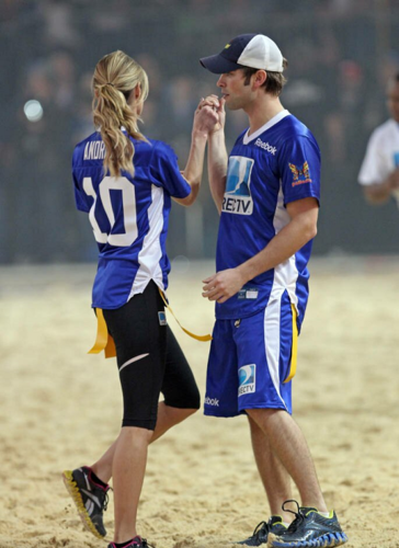 Chace - Directv's Sixth Annual Celebrity Beach Bowl - Game - February 04, 2012