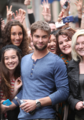Chace - Meeting Fans In Martin Place - April 23, 2012 - chace-crawford photo