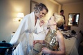 Dianna getting ready for Met Gala - glee photo