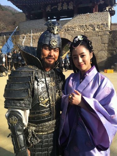 Eunjung & Qri in "King Geunchogo"