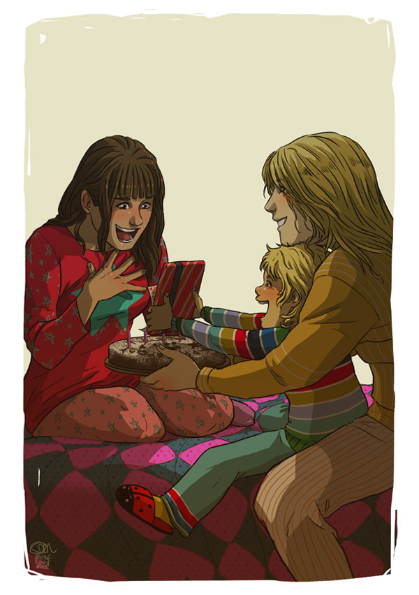 Fan Art of Faberry Collection for fans of Quinn and Rachel. 