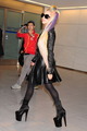 Gaga Arriving at Narita International Airport in Tokyo (May 8) - lady-gaga photo