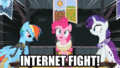 INTERNET FIGHT!!! - my-little-pony-friendship-is-magic photo