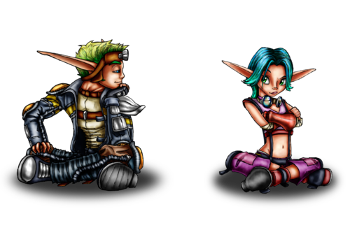 Jak and Keira