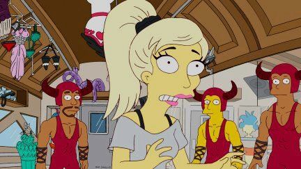  Lady GaGa at the Simpsons!