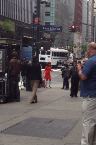  Lea and Cory filming in NYC