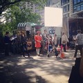Lea filming in NYC - lea-michele photo