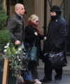 Mary-Kate Olsen & Ashley - Leaving their hotel in New York City, February 13, 2012 - mary-kate-and-ashley-olsen photo