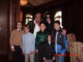 Michael Jackson with his kids Prince, Paris and Blanket in 2008 - michael-jackson photo