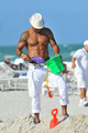 Moore muscles up Miami - shemar-moore photo