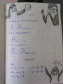My math exercice book X3 - penguins-of-madagascar fan art