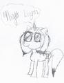My pony persona, Night Lights. - my-little-pony-friendship-is-magic fan art