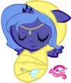 Newborn Princess Luna - my-little-pony-friendship-is-magic fan art
